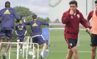 Boca-y-River-entrenar