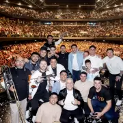 Q' Lokura brill en el Movistar Arena de Buenos Aires