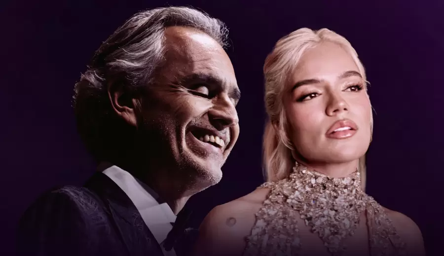 Andrea Bocelli y Karol G