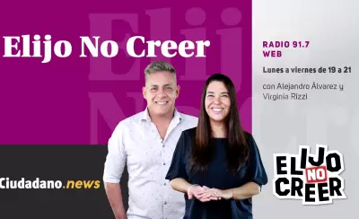 Virginia Rizzi y Alejandro lvarez, conductores de "Eilo No Creer"