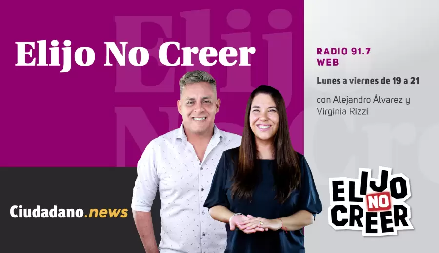 Virginia Rizzi y Alejandro lvarez, conductores de "Eilo No Creer"