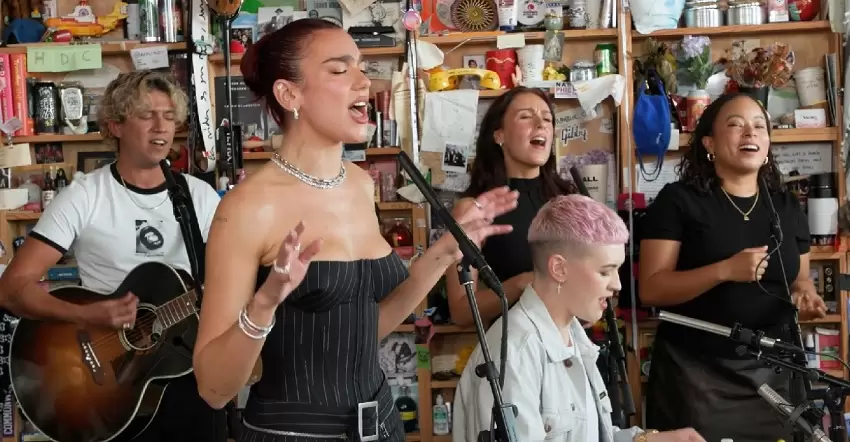 Dua Lipa es el Tiny Desk m�s reproducido