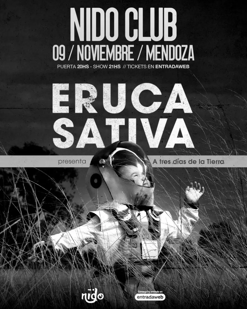 Luego de tres a�os, Eruca Sativa regresa a Mendoza