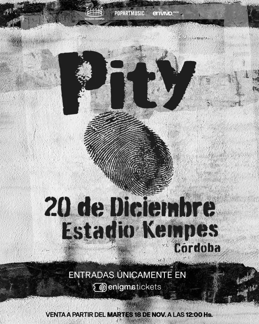 C�rdoba ser� el lugar para el gran regreso de Pity �lvarez a los escenarios