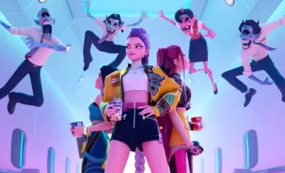 "Mundo KPop: Cazadoras de Demonios"