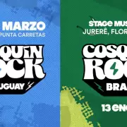 Cosqu�n Rock llega a Brasil y Uruguay y ya pod�s sacar tu entrada