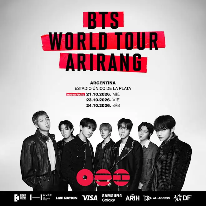 Nueva fecha de BTS en Argentina