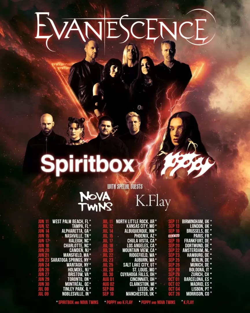 EVANESCENCE TOUR