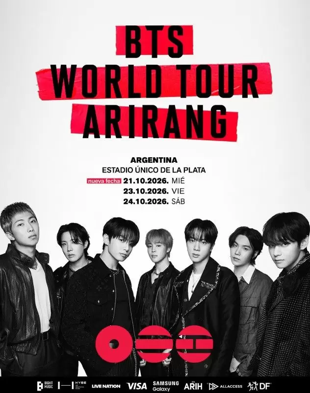 bts en argentina tres fechas