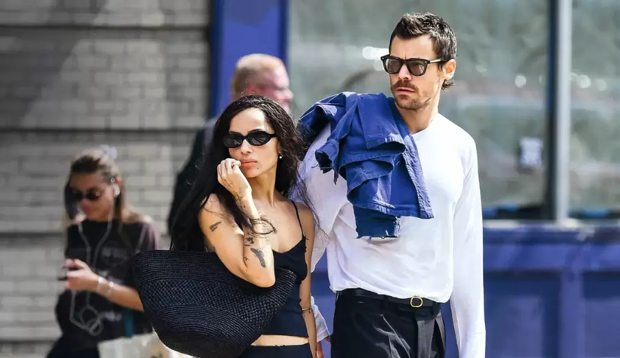 harry y zoe llevan aproximadamente ocho meses de noviazgo