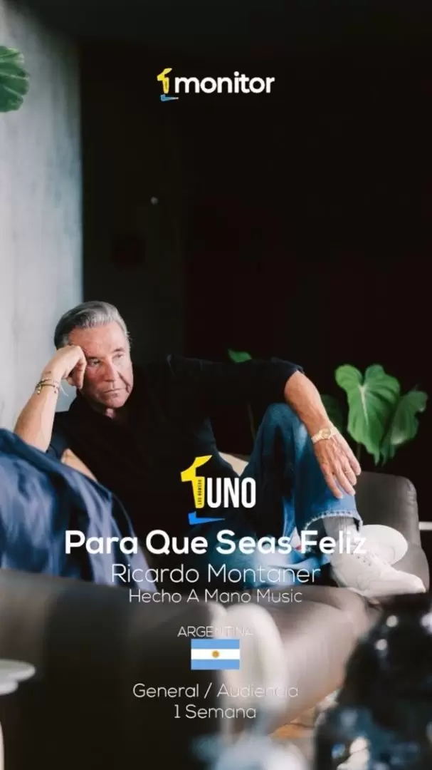 Montaner primero en los charts