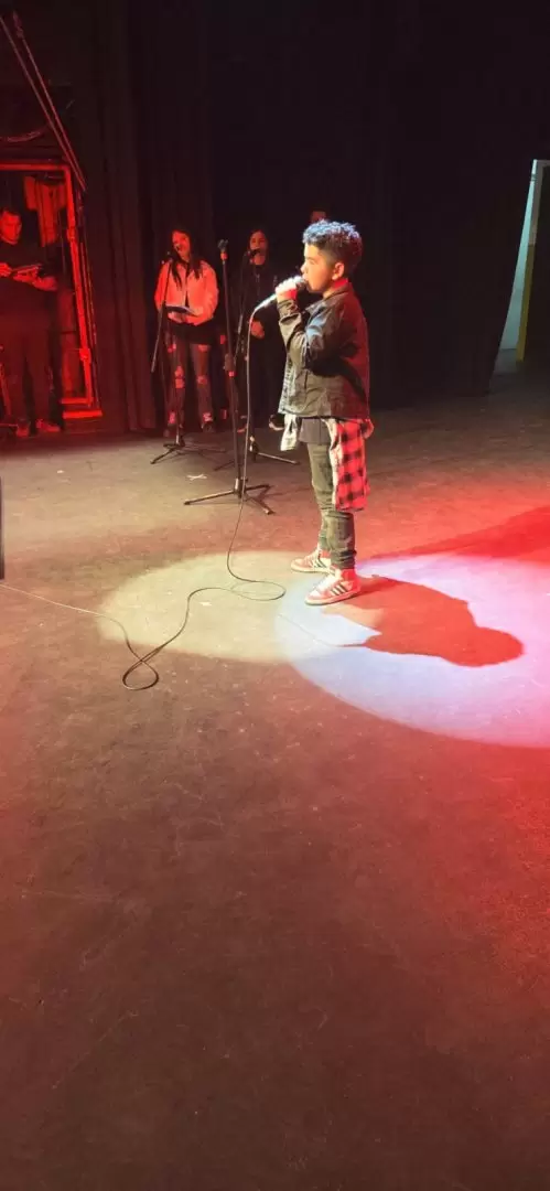 El público mendocino se emocionó con la interpretación de los pequeños cantantes