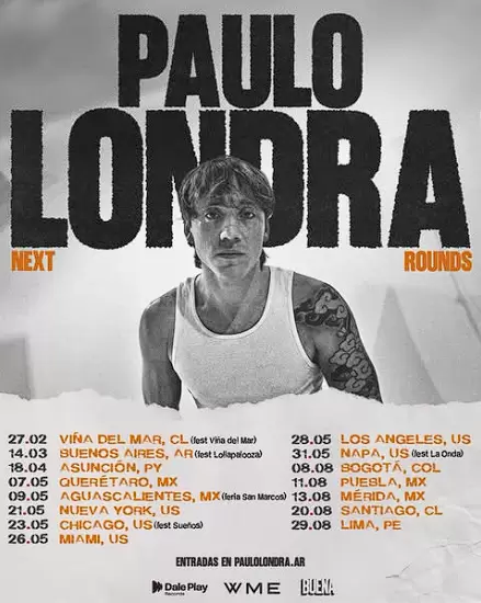 gira de Paulo Londra