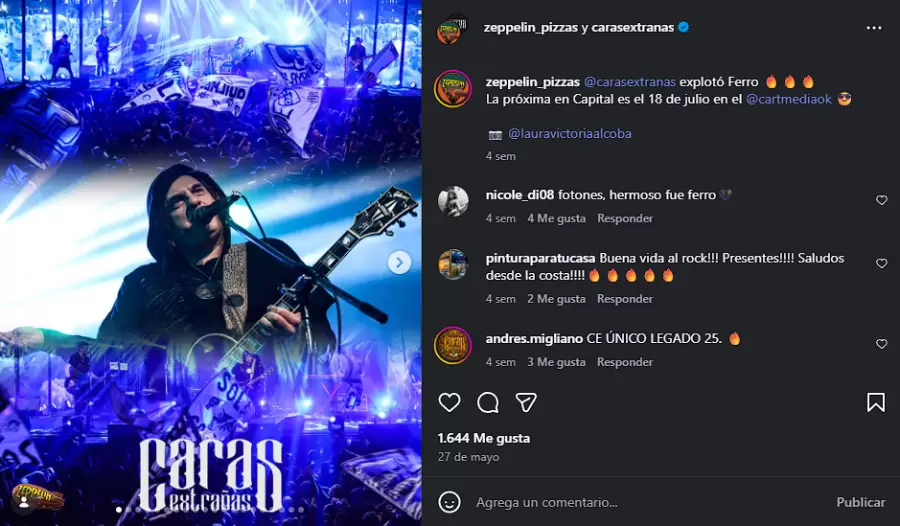 Caras Extra�as explot� Ferro