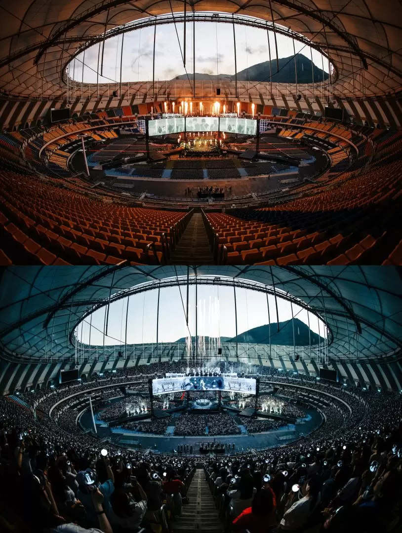 Estadio de BTS en Madrid