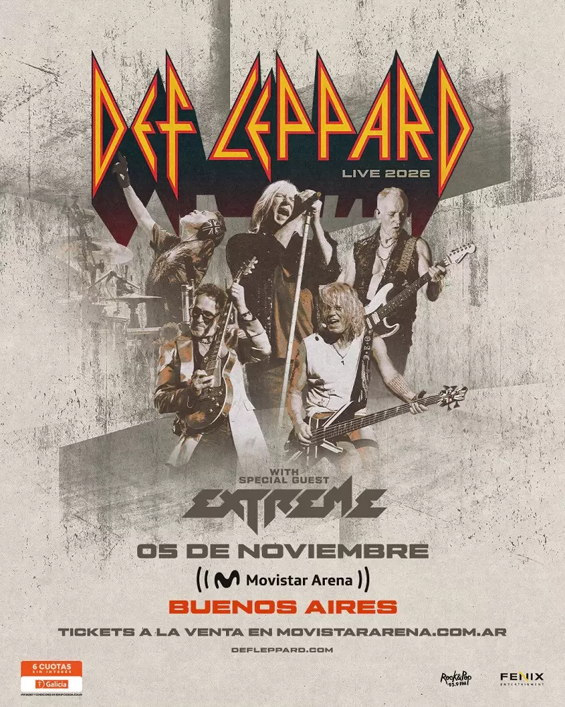 DEF LEPPARD en Argentina
