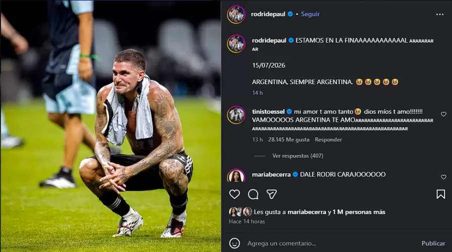 msj de tini a rodri