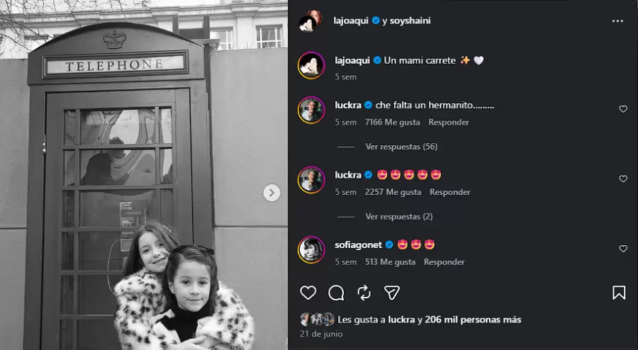 mensaje de Luck Ra pidiendo un hermanito